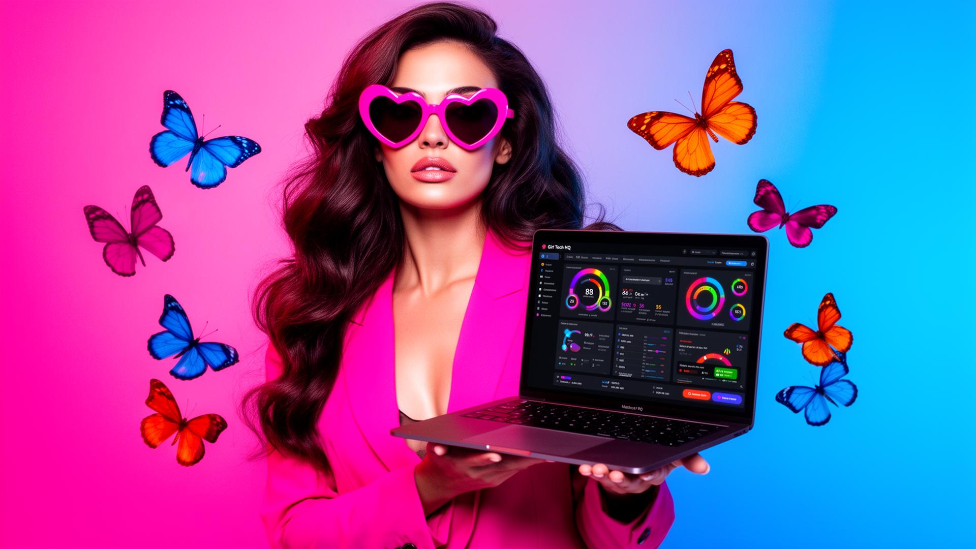 Preview of done-for-you Lovable dashboards and apps built by Girl Tech HQ